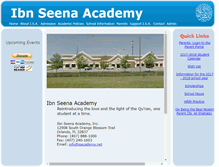 Tablet Screenshot of isacademy.net