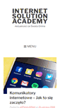 Mobile Screenshot of isacademy.pl